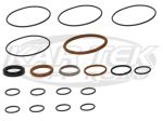Fox 3.0" Four Tube Bypass Shock Standard O-Ring Rebuild Kits For 1-1/8" Shaft With 3.0" Reservoir