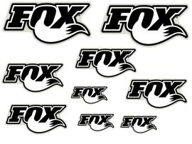 Fox shocks top decals