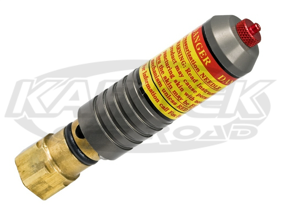 Fox Performance Series Short Needle Valve For Refilling Nitrogen In