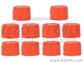 XRP AN -6 Fitting Protective Plastic Female Caps Protect Threads And Flare Until Use - Pack Of 10