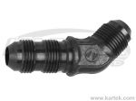Shop 45 Degree Bulkhead - Black Aluminum Now