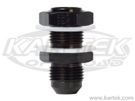 Aluminum Anodized for Fuel line to Fuel Cell Tank Pump Connection 2Pcs AN6 Bulkhead Adapter Fitting