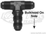 Shop Tee Bulkhead On The Side - Black Aluminum Now