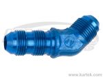 Shop 45 Degree Bulkhead - Blue Aluminum Now
