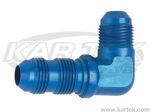 Shop 90 Degree Bulkhead - Blue Aluminum Now