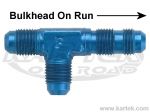 Shop Tee Bulkhead On The Run - Blue Aluminum Now