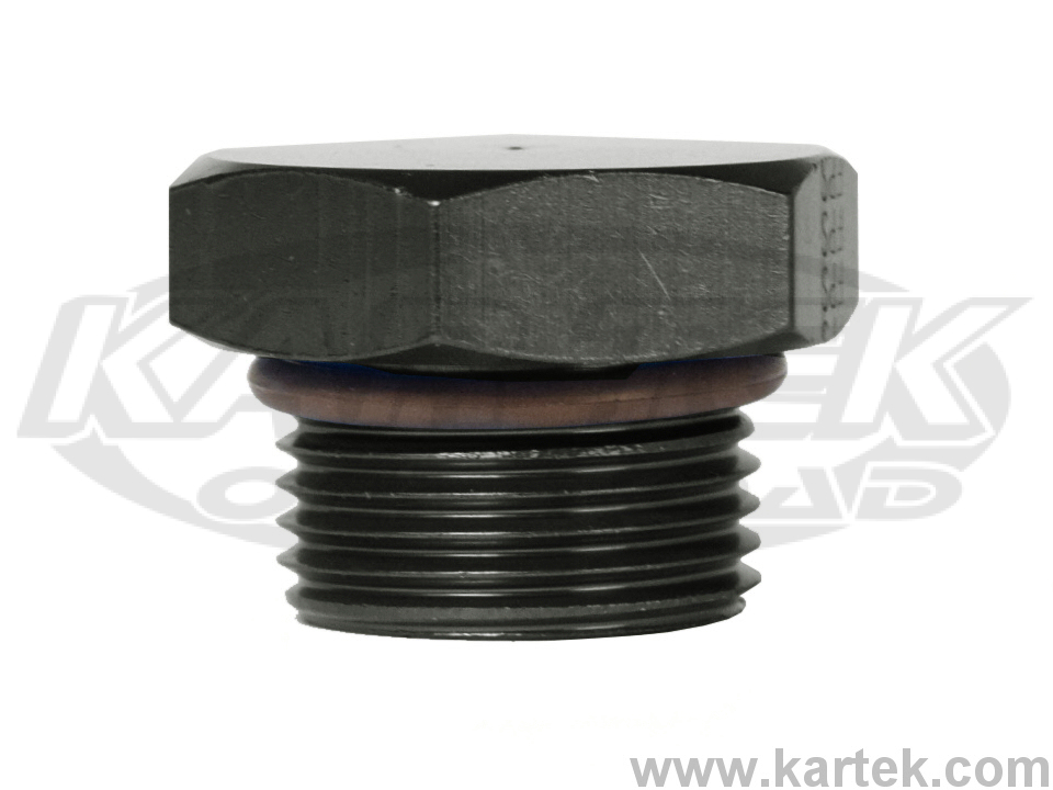 Fragola #16 Port Plug 1-5/16-12 Black 481416-BL Fragola #16 Port Plug 1-5/16-12 Black 481416-BL