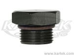 Shop Male O-Ring Hex Plugs Aluminum - Black Now