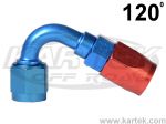 Shop Series 3000 120 Degree Hose Ends - Blue & Red Now