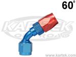 Shop Series 3000 60 Degree Hose Ends - Blue & Red Now