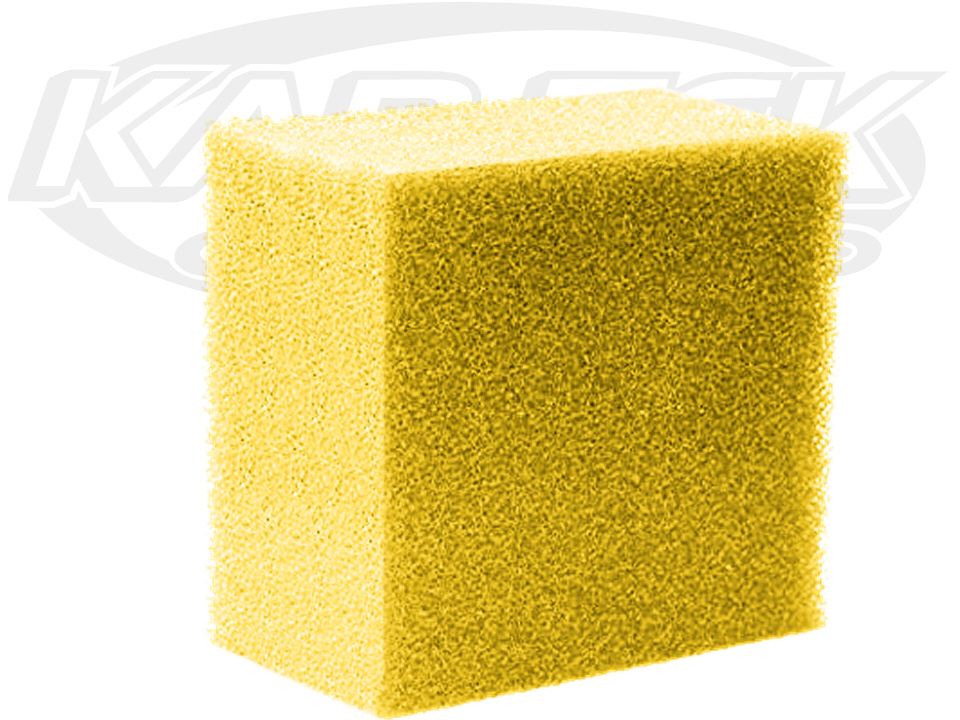 Fuel Cell Yellow 12x12x6 Foam Cubes For Fuel Safe, Harmon Racing Cells