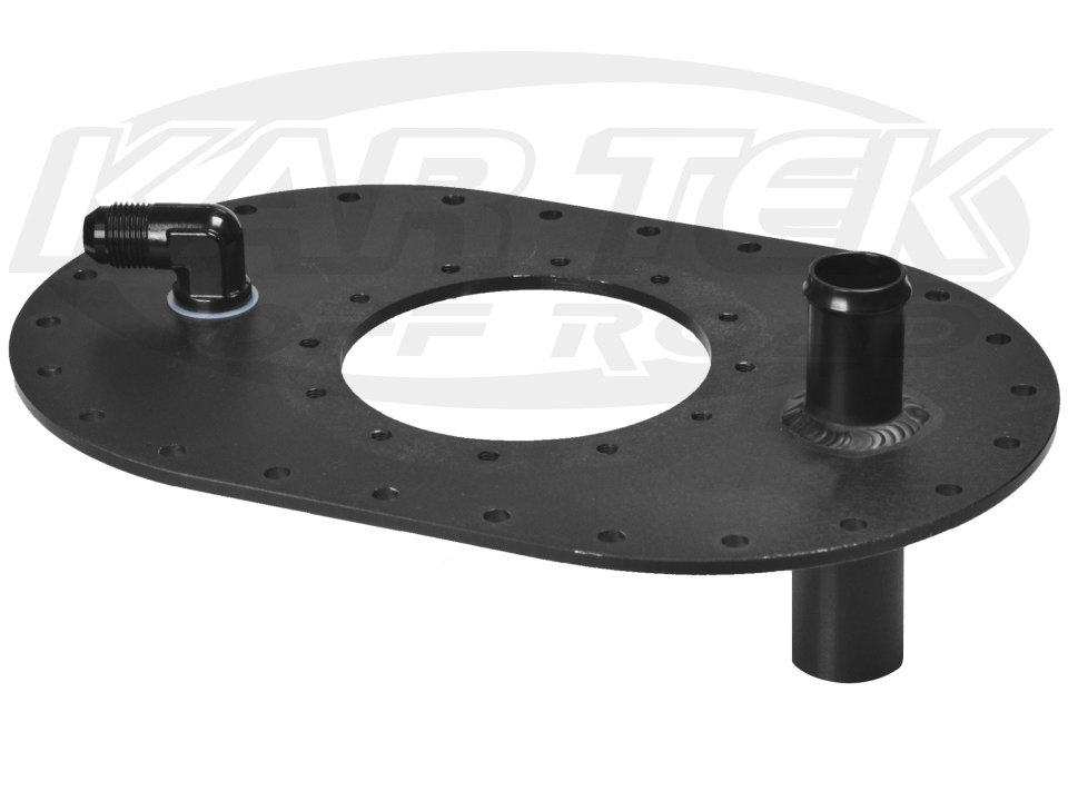 Fuel Safe 6X10 Fuel Cell Fill Plate Uses 12 Bolt 43/4" Pattern Filler