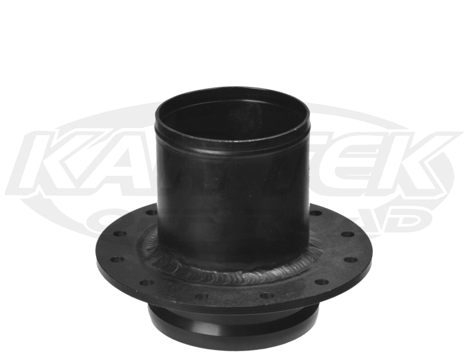 Fuel Safe FV390 Straight 12 Bolt Filler Neck With Flapper Roll Over