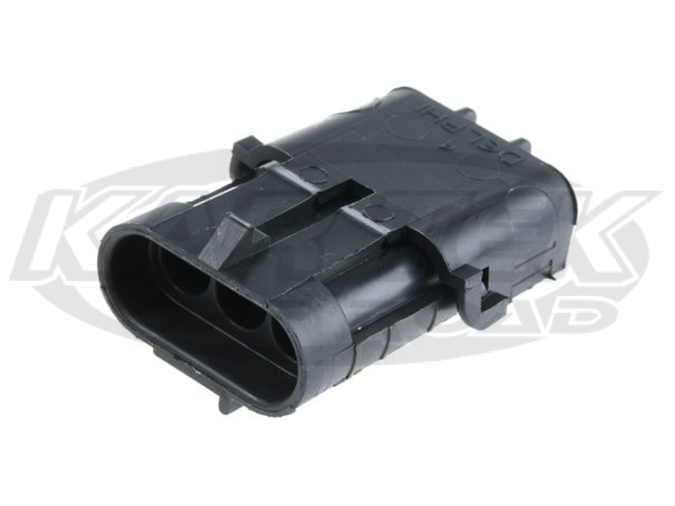 thumbnail image 2 of Delphi Weather-Pack 3-Circuit Connector Kit – 14-16 AWG, Waterproof, GM Style, Made In USA 2 of 5