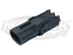 GM Weatherpack 2 Circuit Wires Shroud Housing Connector Requires Male Terminals And Seals