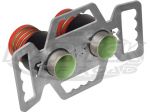 Runnit CNC Handles For Dual Redhead Male Dry Breaks Standard 4-1/2" Spread