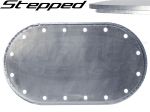 Harmon Racing Cells 16 Bolt Stepped Female Double Dry Break Receiver Blank Aluminum Cover Plate