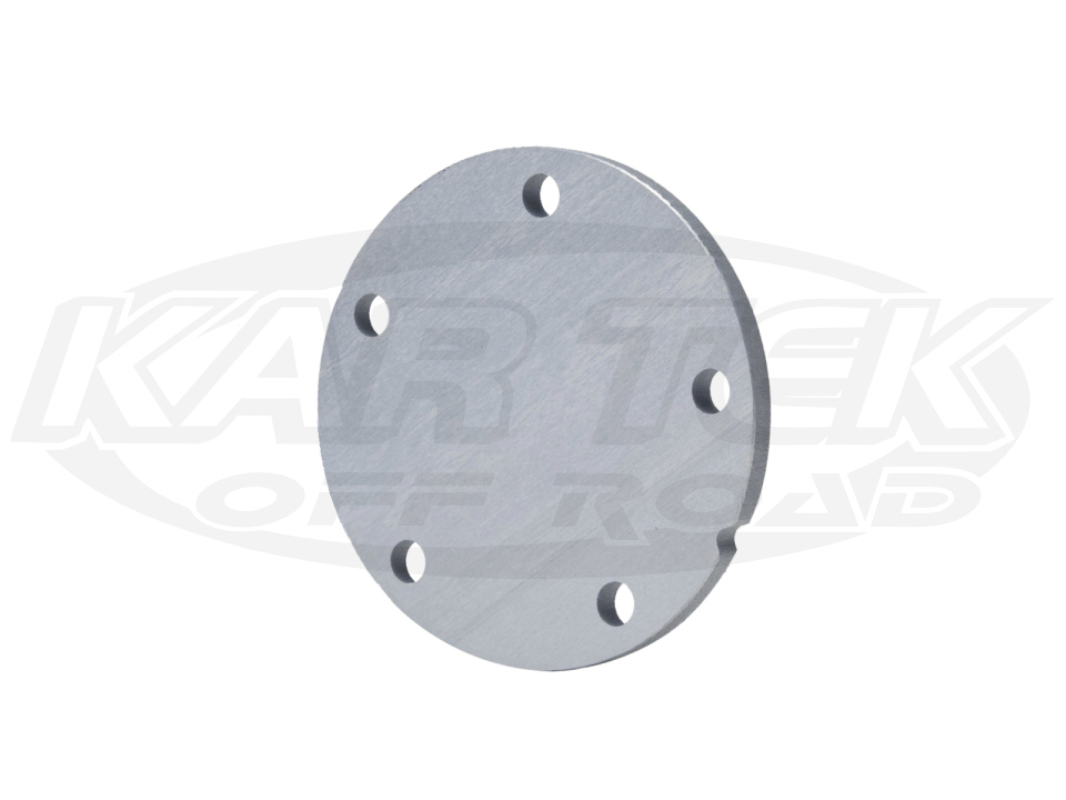 Harmon Racing Cells 5 Bolt SAE Pattern Fuel Level Sending Unit Blank Aluminum Block Off Plate