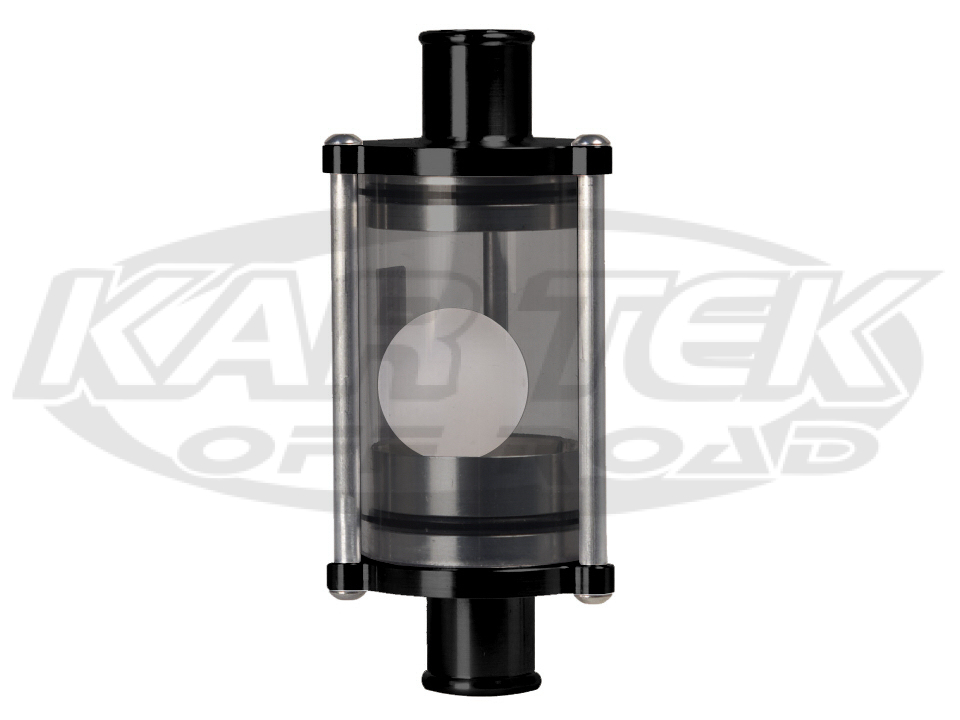 Harmon Racing Cells Black Fuel Discriminator and Rollover Valve 1