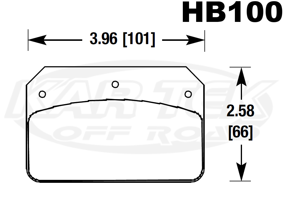 Hawk Brake Pads HB100U480 Dynalite/2000 DTC-70 Hawk Brake Pads HB100U480 Dynalite/2000 DTC-70