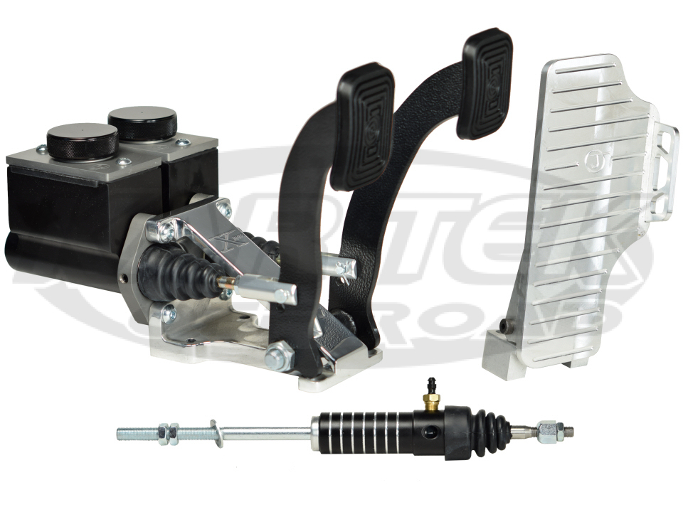 Jamar Performance Floor Mount Brake & Clutch Master Cylinder Pedal