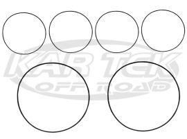 Jamar Performance Replacement Outboard Hub Kit O-Rings Does Both Sides Of The Vehicle