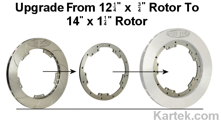 jamar performance out-board floater hub upgrade rotors
