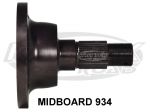 Jamar Performance 33 Spline Chromoly Midboard Micro Stub Axle Porsche 934 CV Joints For 1/2" CV Bolt