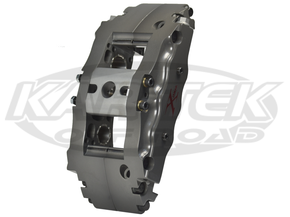 Jamar Performance Left Radial Mount Progressive 6 Piston Caliper For 11/4" Wide Brake Rotors