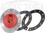 Jaz Products 350-202-06 Aviation Style Non-Vented Flush Mount Cap With 12 Bolt Mounting Flange