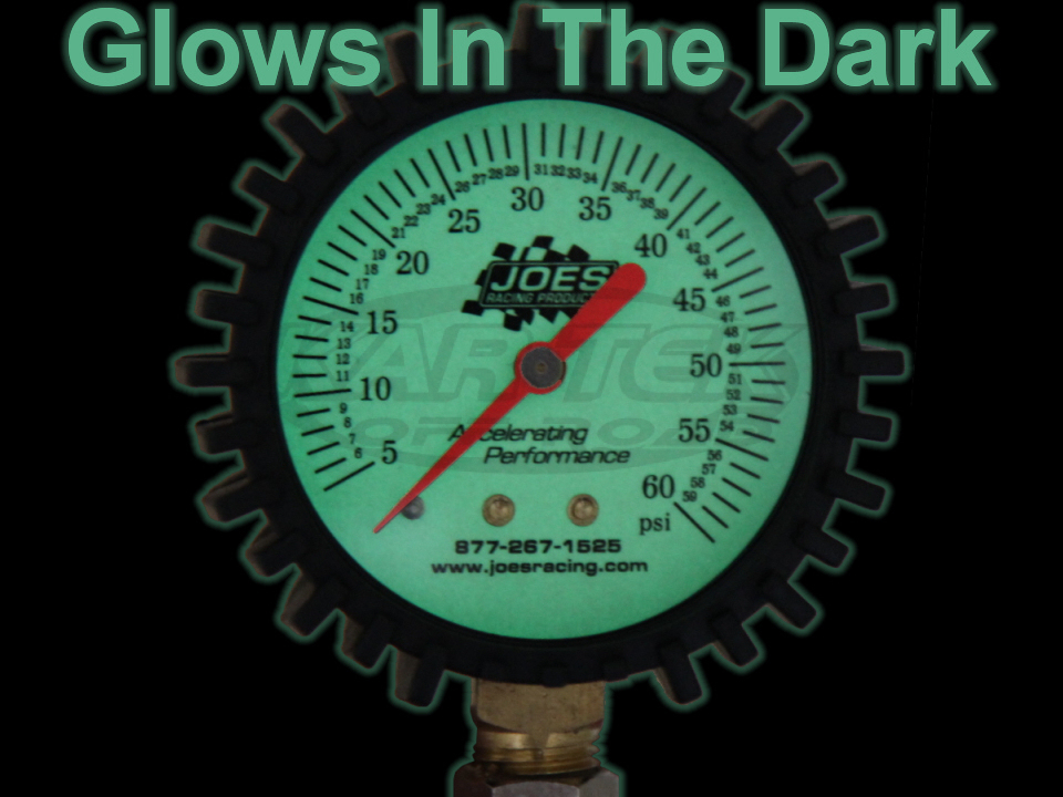 Manometro Per Pneumatici Joes Racing 32307 0-60 Psi: Con Tubo Flessibile 17 - 2