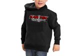 Kartek Off-Road Black Child Size Pullover Hoodie Sweat Shirt With Red Kartek Logo
