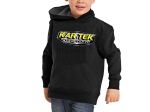 Kartek Off-Road Black Child Size Pullover Hoodie Sweat Shirt With Yellow Kartek Logo