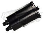 Kartek Offroad Billet Aluminum Finned Power Steering Reservoir With Pressure Relief Valve