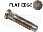 Kartek Off-Road Flat Edge Chromoly 14mm-1.50 Thread Racing Press-In Lug Nut Wheel Studs 60mm Ttl Lng