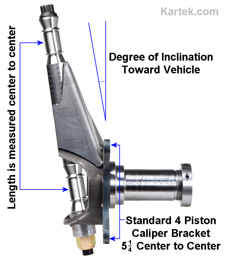 Kartek offroad economy upright 2 inch hollow buggy spindles diagram