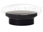 Ogawa Enterprises Billet Aluminum Replacement Gas Cap For Remote Fuel Filler Necks 2-1/4" 10 TPI