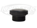 Ogawa Enterprises Replacement Black Billet Aluminum Miniature Oil Cap 1.3" x 12 TPI Threads Per Inch