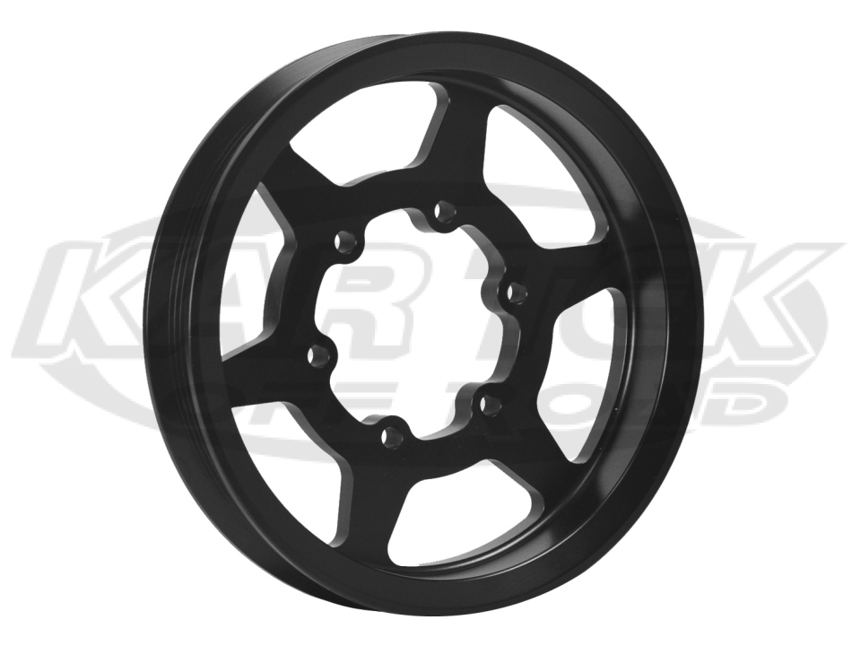 Kartek Offroad 6 Rib Serpentine LS1 Power Steering Pulley 61/2" Dia