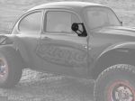 Kartek Off-Road Baja Bug Side Mirror Mounting Brackets For Our 5" or 6" Off-Road Mirrors