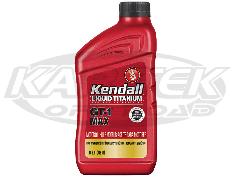 Kendall 1081234 GT-1 Max SAE5W20 Full Synthetic Motor Oil With