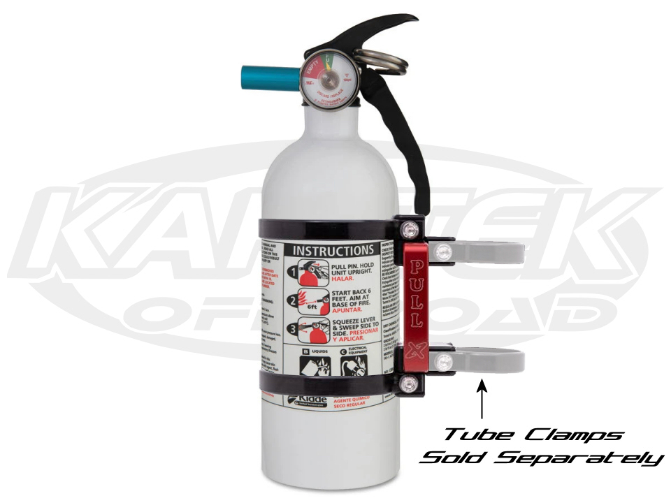 Axia Alloys Black Quick Release Fire Extinguisher Mounting Bracket With