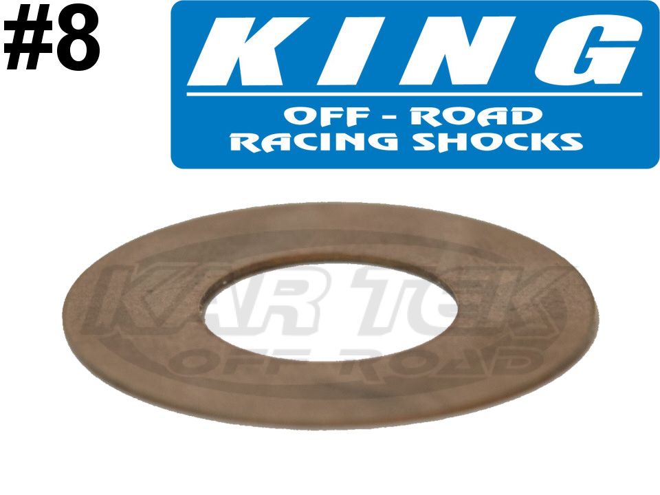 King Shocks Rebound Or Compression Valving Shims 0.008" Thick 1.750