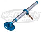 King Shocks Blue Anodized 2" Diameter Screw Jack Uses 3/4" Socket Wrench Has 3/4" Male Spud