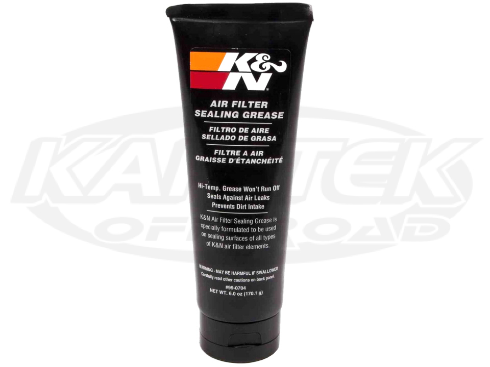 K&N 990704 Air Filter Sealing Grease 6 Ounce Squeeze Tube Kartek Off