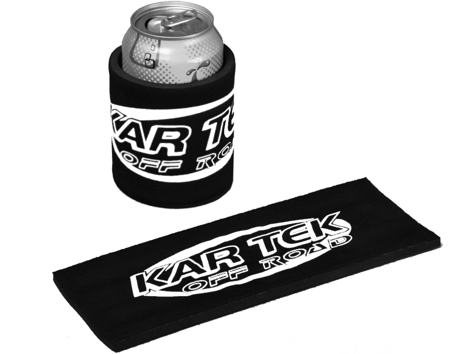 Kartek OffRoad SnapOn Drink Koozie With White Kartek Logo Kartek OffRoad