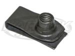 Replacement 1/4-20 Coarse Thread Clip On U-Nut 0.531" Inside Edge To Center Of Bolt Hole