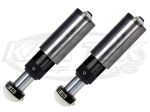 Locked Offroad Pin Top Style Bump Stops 2" Body 2" Stroke 32mm Shaft Includes Mounting Cans