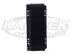 Long Tru-Cool 12 Plate Engine Or Transmission Oil Cooler 1/2" NPT Inlet/Outlet 11" x 4-3/4" x 1-1/2"