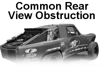 Common Rear View Obstruction